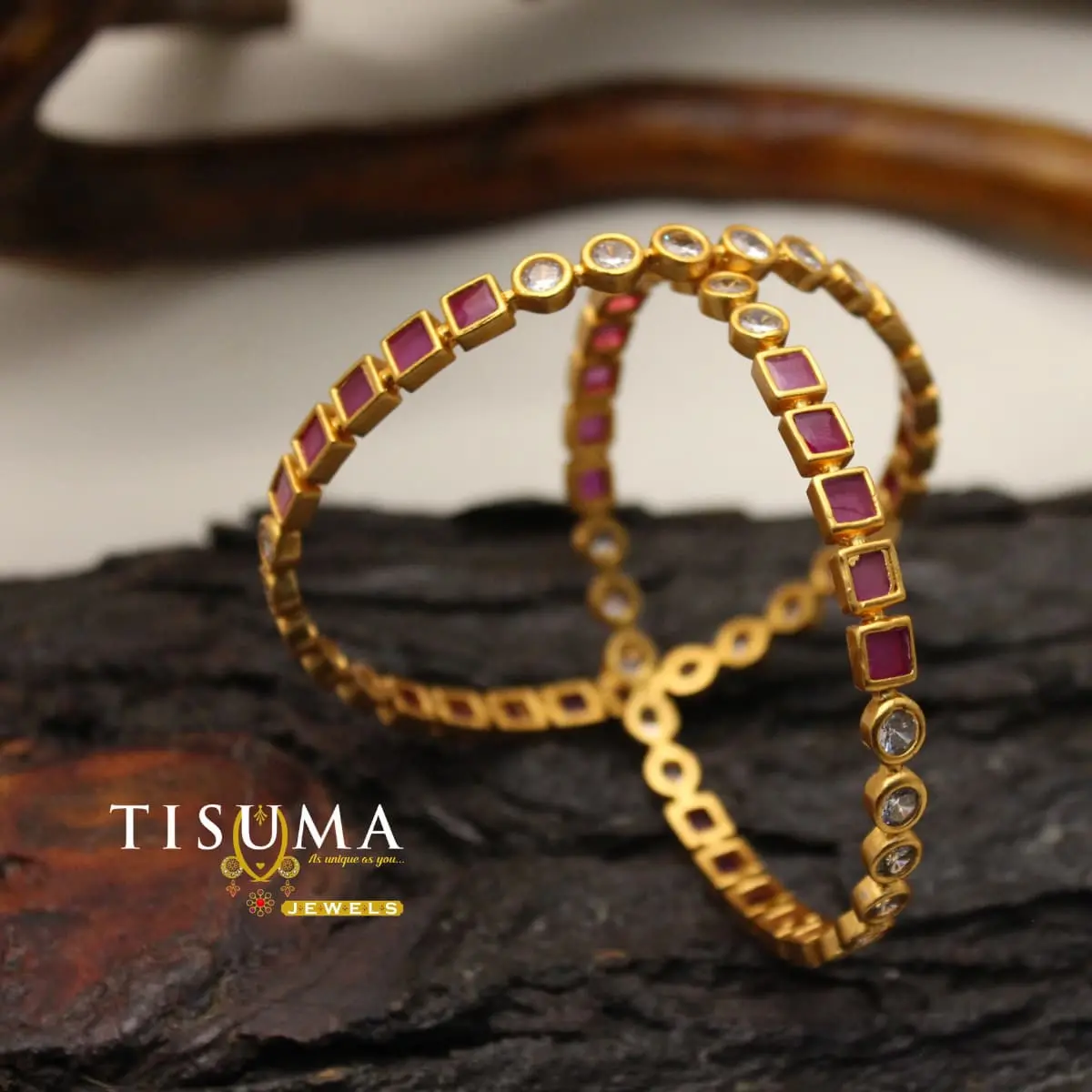 Geometric AD Sleek Bangles
